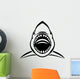Angry shark tattoo 