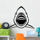 Angry shark tattoo 