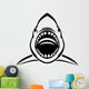 Angry shark tattoo 