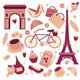 Paris symbols collection 