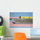long jump sand pit from indoors stadium sports concepts Wall Mural