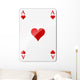 ace of hearts Wall Decal