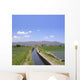 Irrigation Paddy Field Wall Decal