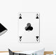 Ace of Clubs Wall Decal