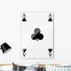 Ace of Clubs Wall Decal