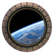 Space Station Porthole Wall Decal