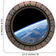 Space Station Porthole Wall Decal