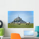 Mont Saint Michel with Wall Decal