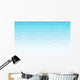 Abstract Blue Wave Wall Decal