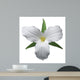 White Trillium Wall Decal