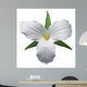 White Trillium Wall Decal