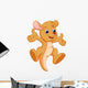 Cute Baby Kangaroo Cartoon Wall Decal