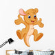 Cute Baby Kangaroo Cartoon Wall Decal
