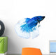 Siamese Fighting Fish Wall Decal