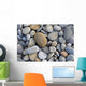 abstract background with round peeble stones 