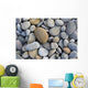 abstract background with round peeble stones 