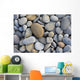 abstract background with round peeble stones 