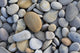 abstract background with round peeble stones 