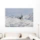 Freestyle Skiing in Les Arcs France Wall Mural