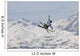 Freestyle Skiing in Les Arcs France Wall Mural