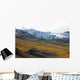 tundra with moutains Wall Mural