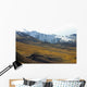 tundra with moutains Wall Mural