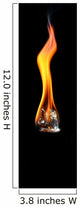 burning ice Wall Mural