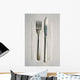 Cheap Silverware and Napkin Wall Decal