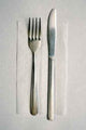 Cheap Silverware and Napkin Wall Decal