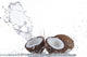Coconuts with water splash 