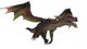 Mythical Dragon with Wings Outstretched 