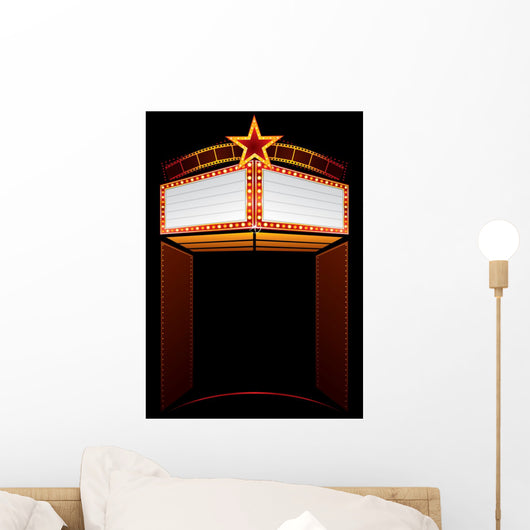 Movie Premiere Wall Decal