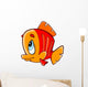 fish cartoon Wall Decal
