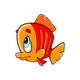fish cartoon Wall Decal