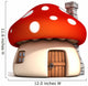 Fairy Mushroom House Wall Decal