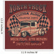North truck/ Scratches are available in a separate layer Wall Mural
