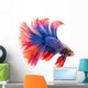 Siamese Betta Fish Wall Decal