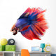 Siamese Betta Fish Wall Decal