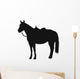 Western Horse Silhouette Wall Decal
