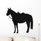 Western Horse Silhouette Wall Decal