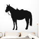 Western Horse Silhouette Wall Decal