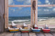 Sommerurlaub: Kreuzfahrtreise - Hintergrund Meer mit Booten 