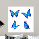 Blue butterflies Wall Decal