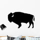 American bison silhouette Wall Decal
