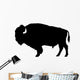 American bison silhouette Wall Decal
