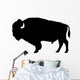American bison silhouette Wall Decal