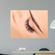 Woman Eye with Long Eyelashes. Eyelash Extension 