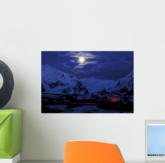 Purple Mountains Wall Decal