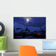 Purple Mountains Wall Decal