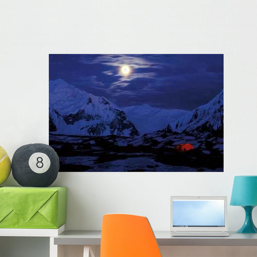 Purple Mountains Wall Decal
